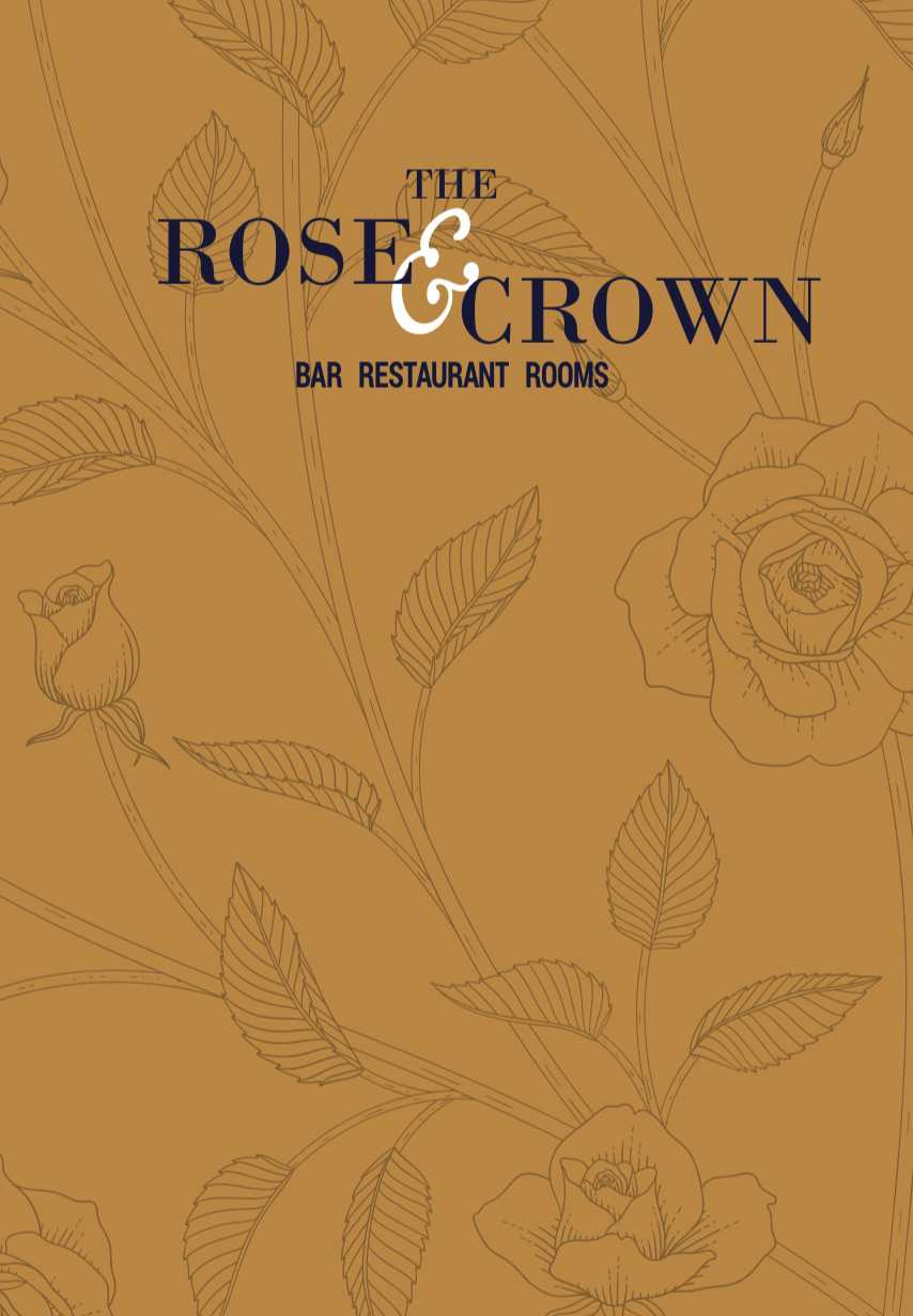 main menu rose & crown carmarthen